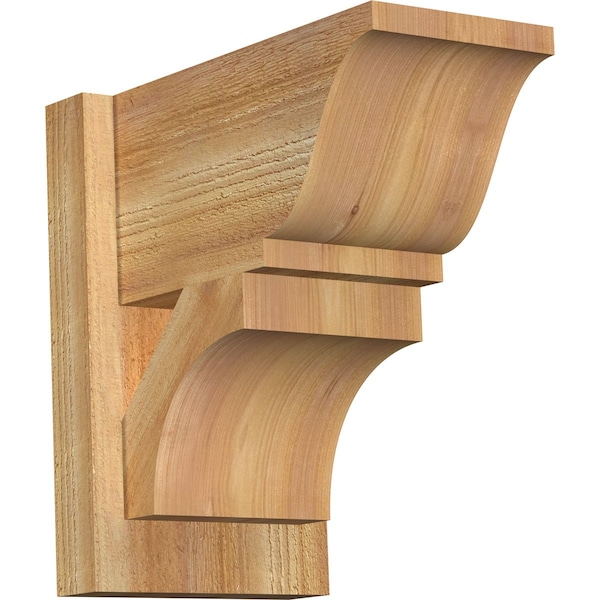 Ekena Millwork Westlake Traditional Rough Sawn Outlooker, Western Red Cedar, 8"W x 14"D x 14"H OUT08X14X14WTL01RWR - main